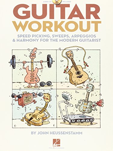 Guitar Workout - Speed Picking, Sweeps, Arpeggios And Harmony For The Modern Guitarist: Lehrmaterial, CD für Gitarre: Speed Picking, Sweeps, Arpeggios & Harmony for the Modern Guitarist von HAL LEONARD